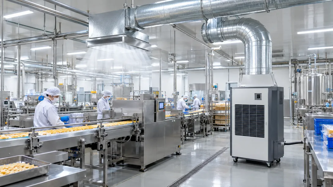 Humidity Control in Food Processing Plants: Condensation, Hygiene, and Product Quality